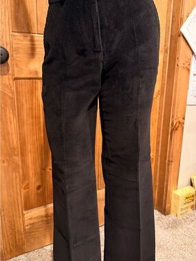 The Kooples Black Corduroy Flare Jeans